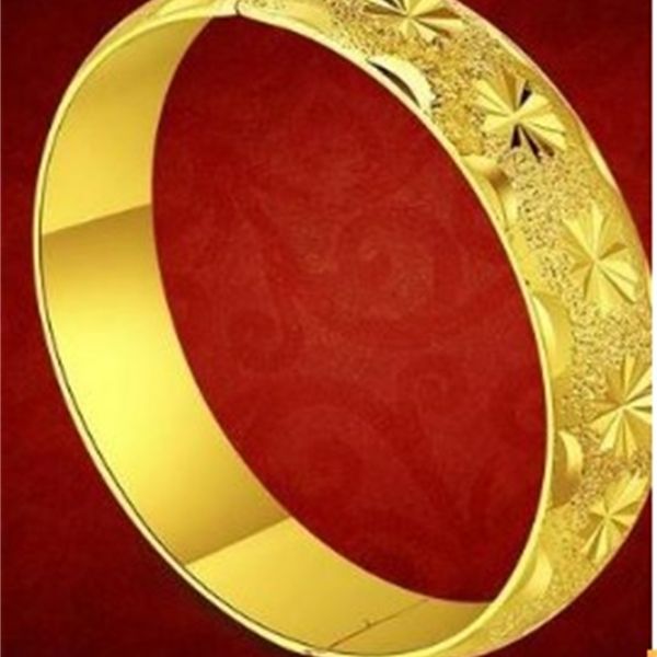 noble yellow gold filled carved design bracelet (pfmcgy88) width:14mm, Black 
noble yellow gold filled carved design bracelet (pfmcgy88) width:14mm, Black