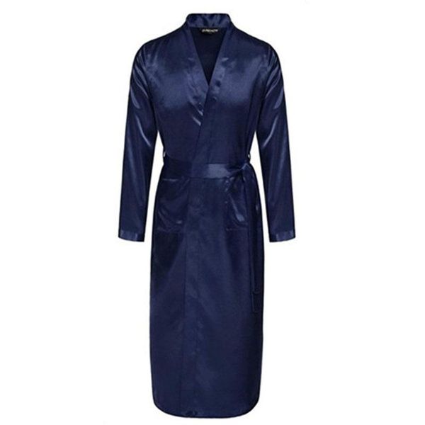 navy blue chinese men silk rayon robe summer casual sleepwear v-neck kimono yukata bathrobe gown size s l xl xxl, Black;brown
navy blue chinese men silk rayon robe summer casual sleepwear v-neck kimono yukata bathrobe gown size s l xl xxl, Black;brown