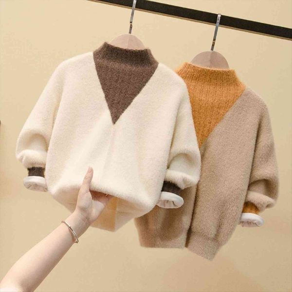4t 14t fall winter teenage boy girl kid thick knitted turtleneck cardigan clothes warm shirts color pullover sweaters, Blue
4t 14t fall winter teenage boy girl kid thick knitted turtleneck cardigan clothes warm shirts color pullover sweaters, Blue