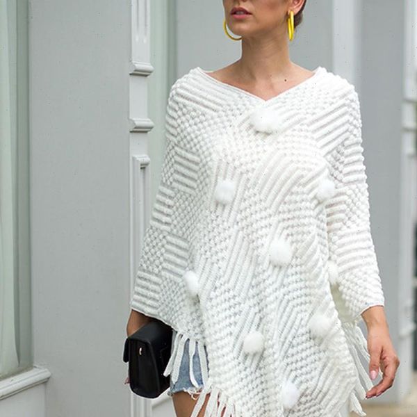 autumn vintage women sweater cardigan v neck solid hairball tassel coat loose knitted shawl 2021 ladies clothes, White;black
autumn vintage women sweater cardigan v neck solid hairball tassel coat loose knitted shawl 2021 ladies clothes, White;black