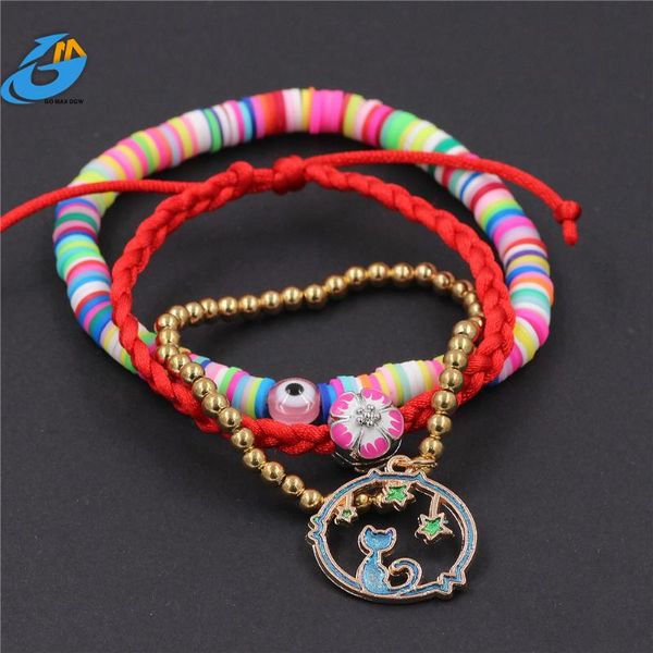 link, chain dgw boho beaded bracelet for women evil eyes bracelets cute cat star flower charm pulseras summer femme jewelry, Black
link, chain dgw boho beaded bracelet for women evil eyes bracelets cute cat star flower charm pulseras summer femme jewelry, Black
