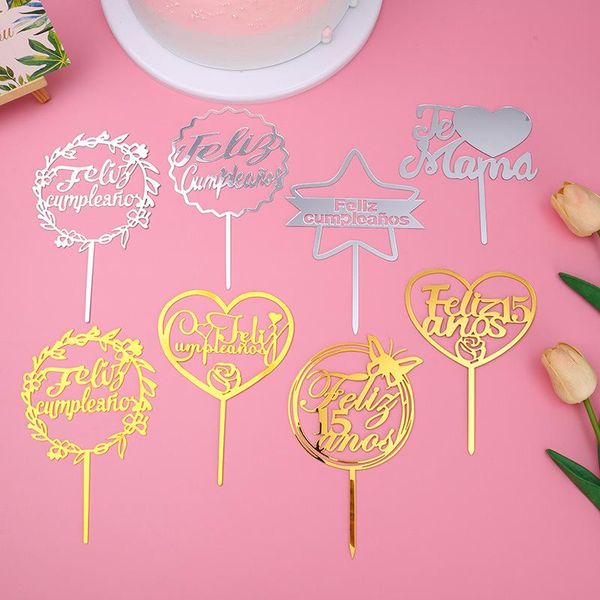 other festive & party supplies spanish feliz cumplieanos happy birthday cake er gold letter for kid decorations baby shower
other festive & party supplies spanish feliz cumplieanos happy birthday cake er gold letter for kid decorations baby shower