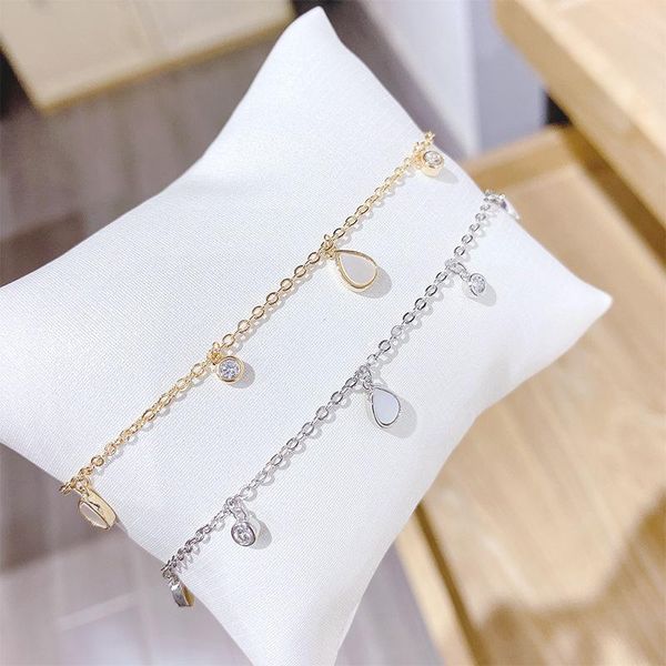 link, chain wholesale ins water drop bracelet women's jewelry environmental protection electroplated clothes accessories, Black
link, chain wholesale ins water drop bracelet women's jewelry environmental protection electroplated clothes accessories, Black