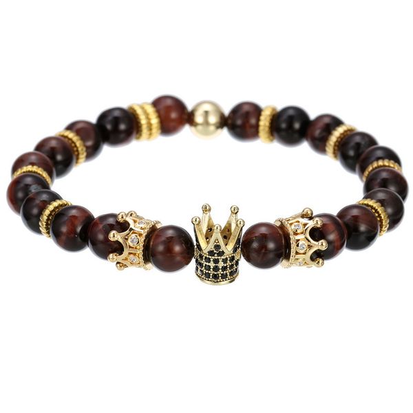 america popular micao pave diamond ball cz crown charm bracelet natural stone agate strands bracelets, Golden;silver
america popular micao pave diamond ball cz crown charm bracelet natural stone agate strands bracelets, Golden;silver