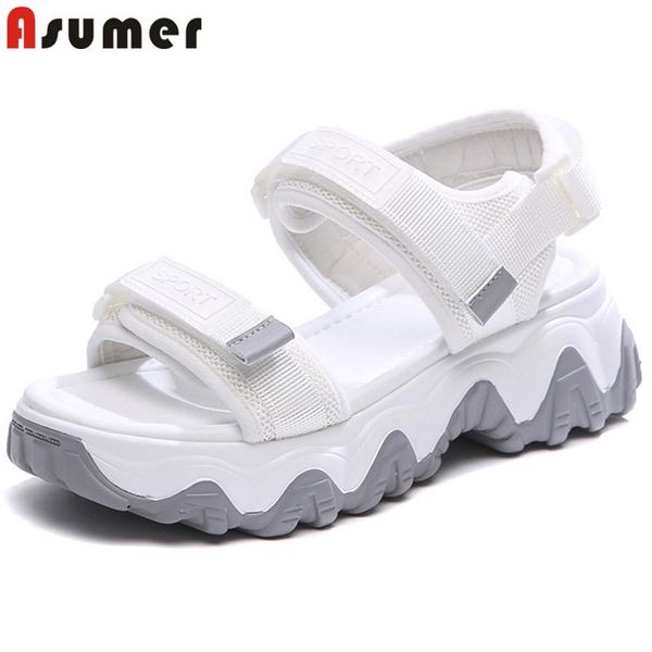 dress shoes asumer 2021 women sandals simple fashion casual comfortable summer sneaker flat platform ladies, Black
dress shoes asumer 2021 women sandals simple fashion casual comfortable summer sneaker flat platform ladies, Black