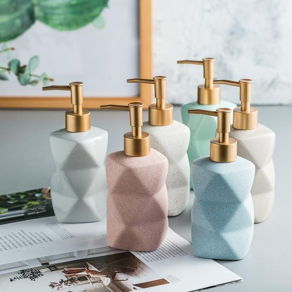 liquid soap dispenser nordic color glaze ceramic hand sanitizer bottled shower gel shampoo lotion press bottle home decor bathroom accessori
liquid soap dispenser nordic color glaze ceramic hand sanitizer bottled shower gel shampoo lotion press bottle home decor bathroom accessori