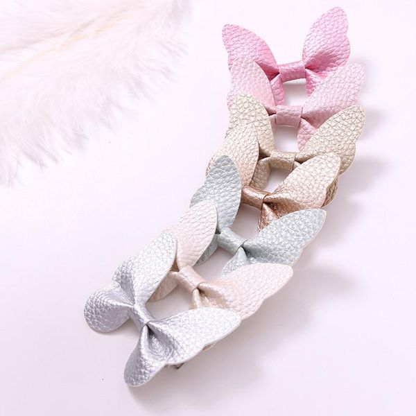 hair accessories 7 colors leathers bows pins butterfly summer barrette clips candy color soft nylon for baby girls, Slivery;white
hair accessories 7 colors leathers bows pins butterfly summer barrette clips candy color soft nylon for baby girls, Slivery;white