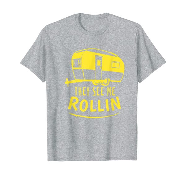 They See Me Rollin Camping Gift Shirt RV Camper T-Shirt, Mainly pictures
They See Me Rollin Camping Gift Shirt RV Camper T-Shirt, Mainly pictures