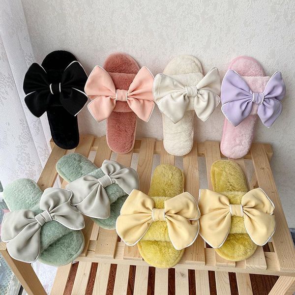 women's slippers new fashion bow cotton slippers women's lovely winter warm indoor anti slip home cotton shoes, Black
women's slippers new fashion bow cotton slippers women's lovely winter warm indoor anti slip home cotton shoes, Black