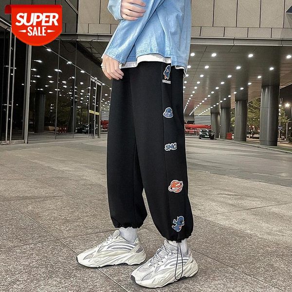 printed sweatpants men's korean style trendy casual trousers loose-fitting sports pants all-match #9n0h, Black
printed sweatpants men's korean style trendy casual trousers loose-fitting sports pants all-match #9n0h, Black