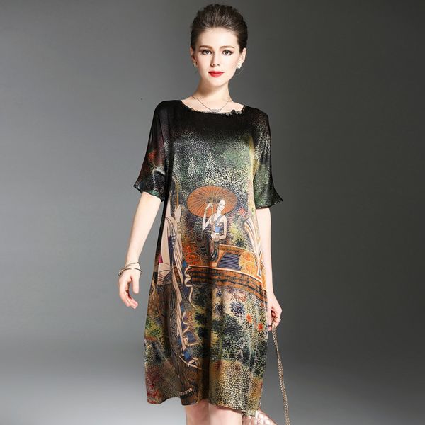 2021 new vintage ethnic paint design women summer half sleeve soft silk es elegant woman o-neck plus size hk350 7os2, Black;gray
2021 new vintage ethnic paint design women summer half sleeve soft silk es elegant woman o-neck plus size hk350 7os2, Black;gray