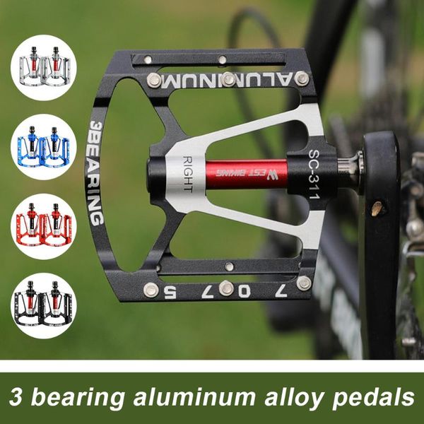 tools bike pedal 3 bearings anti-slip large platform aluminum alloy flat mountain road pedals lightweight accessories
tools bike pedal 3 bearings anti-slip large platform aluminum alloy flat mountain road pedals lightweight accessories