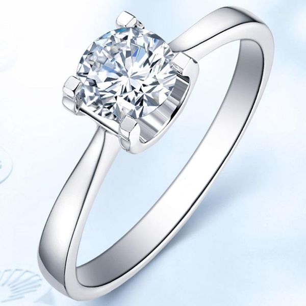 cluster rings 14k au585 white gold ring women wedding anniversary engagement party 4 claw round moissanite diamond elegant trendy classic1, Golden;silver
cluster rings 14k au585 white gold ring women wedding anniversary engagement party 4 claw round moissanite diamond elegant trendy classic1, Golden;silver