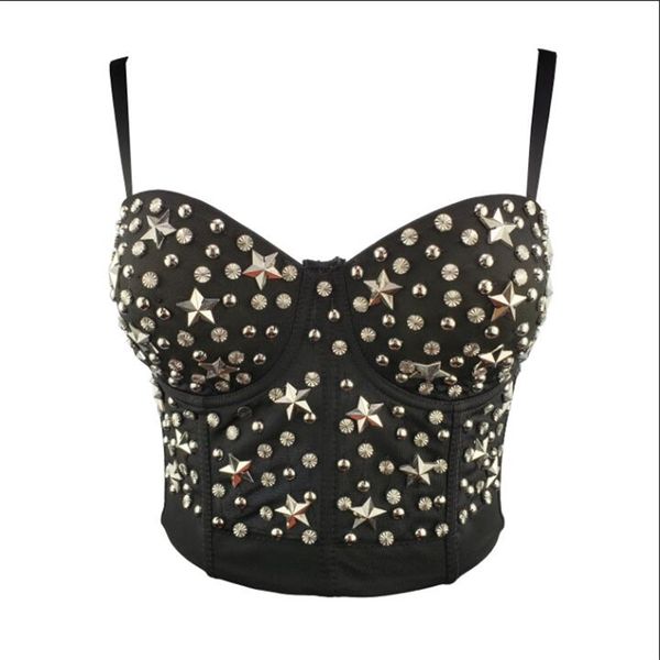 star rivets bustier push up night club bralette women's floral bra vest corset outer wear solid color l546 210527, Black;gray
star rivets bustier push up night club bralette women's floral bra vest corset outer wear solid color l546 210527, Black;gray