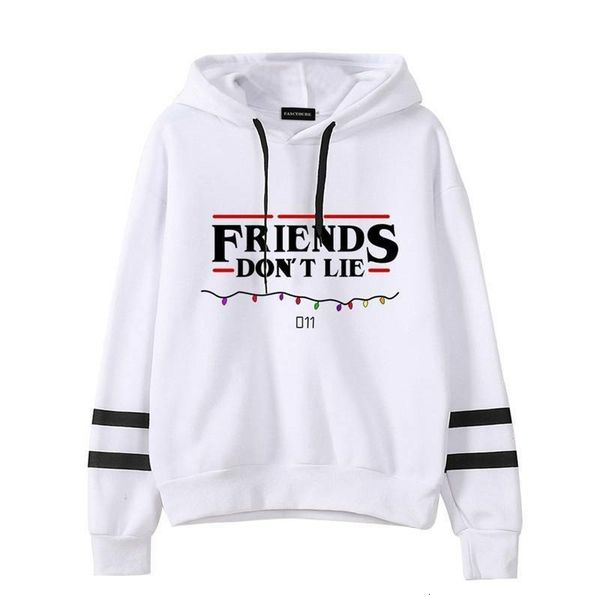 friends strange tales season 3 spring and autumn hooded pullover long sleeve plush sweater, Black
friends strange tales season 3 spring and autumn hooded pullover long sleeve plush sweater, Black