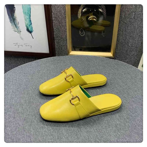 women designer princetown slippers mens loafers genuine leather cowhide sandals casual shoes metal buckle flip flops lazy slipper with box, Black
women designer princetown slippers mens loafers genuine leather cowhide sandals casual shoes metal buckle flip flops lazy slipper with box, Black
