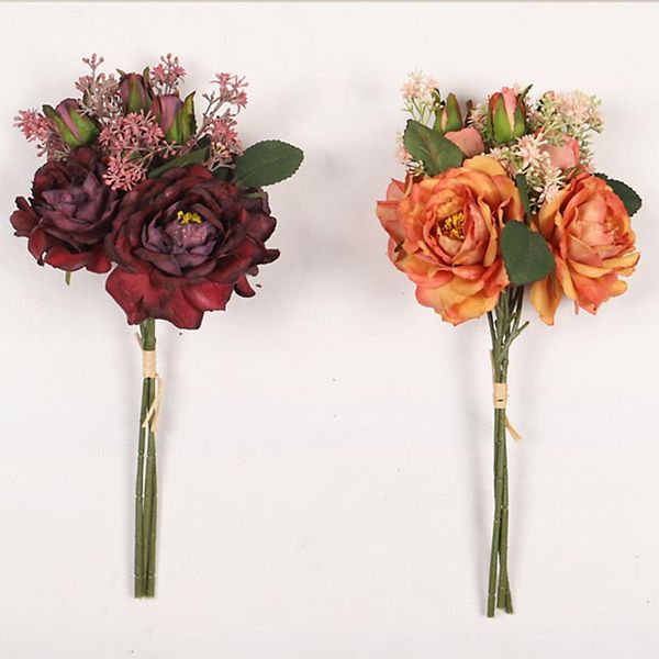 decorative flowers & wreaths artificial flower bouquet simulation for home wedding decoration plastic looks more lifelike rose bouquets
decorative flowers & wreaths artificial flower bouquet simulation for home wedding decoration plastic looks more lifelike rose bouquets