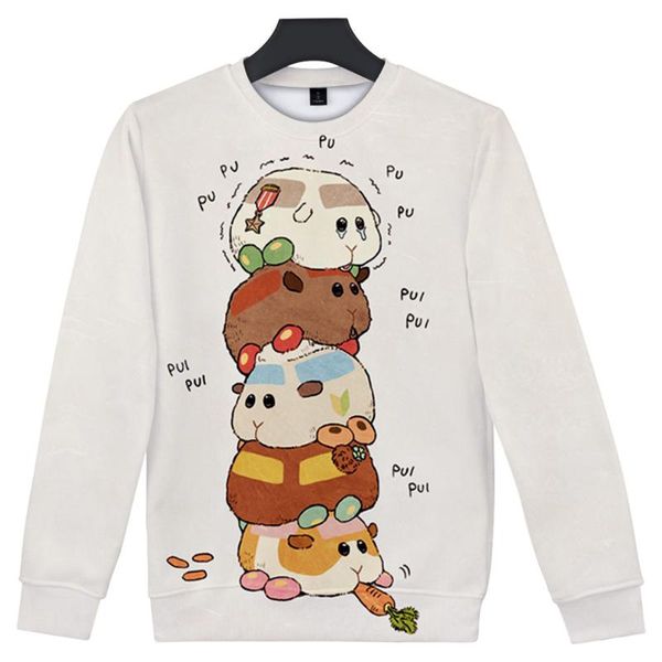 men's hoodies & sweatshirts pui molcar sweatshirt 3d o-neck men/women long sleeve outwear harajuku streetwear japanese cartoon fashio, Black
men's hoodies & sweatshirts pui molcar sweatshirt 3d o-neck men/women long sleeve outwear harajuku streetwear japanese cartoon fashio, Black