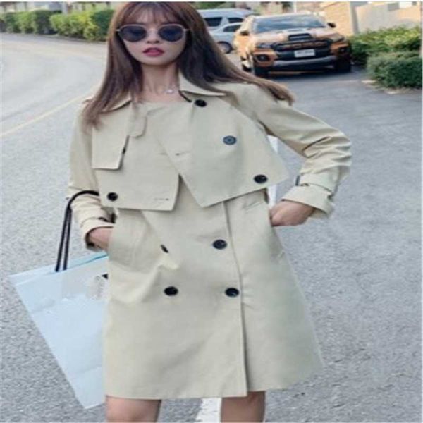 women's trench coats 2021 fall /autumn casual double breasted simple classic long coat with belt chic female windbreaker, Tan;black
women's trench coats 2021 fall /autumn casual double breasted simple classic long coat with belt chic female windbreaker, Tan;black