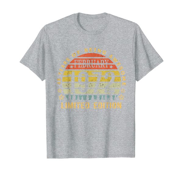 born february 1972 limited-edition shirt 48th birthday gifts t-shirt, White;black
born february 1972 limited-edition shirt 48th birthday gifts t-shirt, White;black