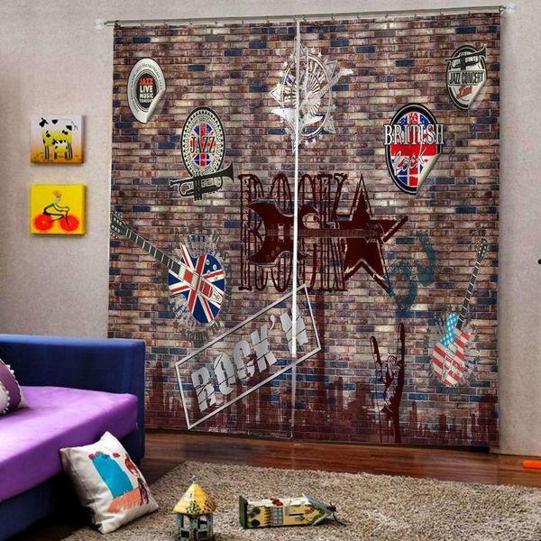 curtain & drapes custom any size european wall brick music pattern background curtains for living room bedroom bar blackout decoration
curtain & drapes custom any size european wall brick music pattern background curtains for living room bedroom bar blackout decoration