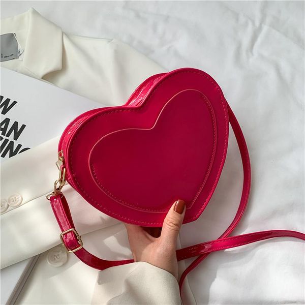 evening bags women phone pouch bright patent leather heart-shanped shoulder crossbody simple solid color ladies handbags purses
evening bags women phone pouch bright patent leather heart-shanped shoulder crossbody simple solid color ladies handbags purses