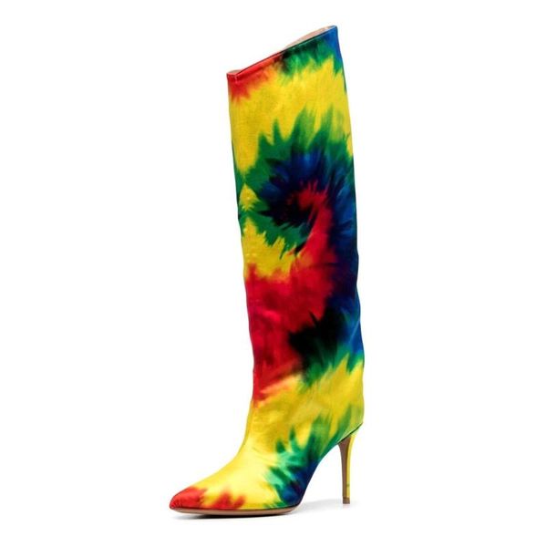 boots rainbow-colored knee-high women fashion crocodile leather pointed toe stiletto heel night club shoes 35-45, Black
boots rainbow-colored knee-high women fashion crocodile leather pointed toe stiletto heel night club shoes 35-45, Black