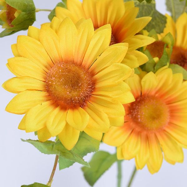 decorative flowers & wreaths simulation of 7-headed sunflower home el living room decoration garden forest sun flower diy
decorative flowers & wreaths simulation of 7-headed sunflower home el living room decoration garden forest sun flower diy