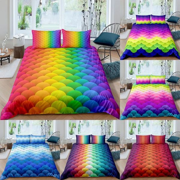 bedding sets home living luxury 3d color scales set duvet cover with pillowcase kids  and king eu/us/au/uk size 
bedding sets home living luxury 3d color scales set duvet cover with pillowcase kids  and king eu/us/au/uk size