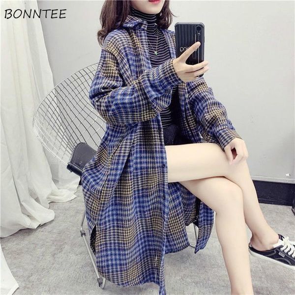 women's trench coats coat women plaid leisure long autumn outwear chic ins bf korean style all-match streetwear fashion ulzzang loose, Tan;black
women's trench coats coat women plaid leisure long autumn outwear chic ins bf korean style all-match streetwear fashion ulzzang loose, Tan;black