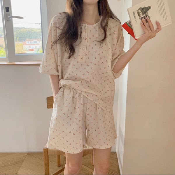 alien kitty comfortable sleepwear all match loose 2021 sweet homewear summer geometric cherry printing chic women pajamas sets, Black;red
alien kitty comfortable sleepwear all match loose 2021 sweet homewear summer geometric cherry printing chic women pajamas sets, Black;red
