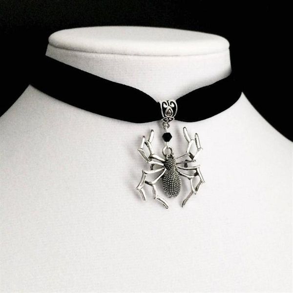 Gothic Spider Choker Black Velvet Necklace Web Victorian Creativity Punk Gorgeous Jewelry Halloween Fashion Women Gift 2021, Golden;silver
Gothic Spider Choker Black Velvet Necklace Web Victorian Creativity Punk Gorgeous Jewelry Halloween Fashion Women Gift 2021, Golden;silver