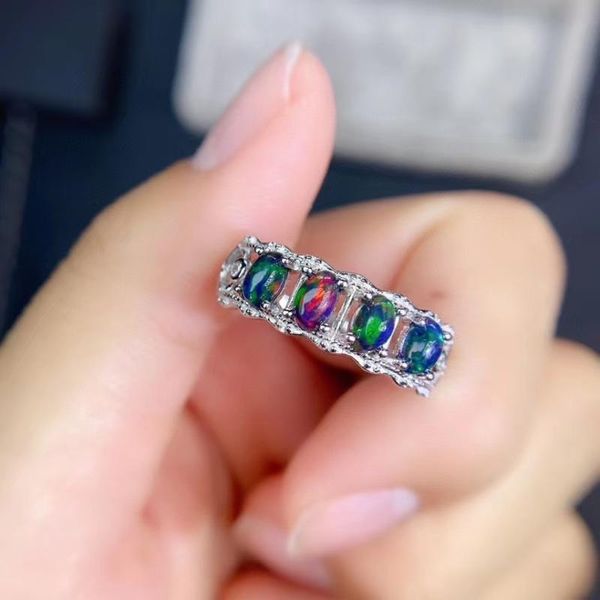 cluster rings fashion delicate grace row natural black opal gem ring s925 silver gemstone women's office gift jewelry, Golden;silver
cluster rings fashion delicate grace row natural black opal gem ring s925 silver gemstone women's office gift jewelry, Golden;silver