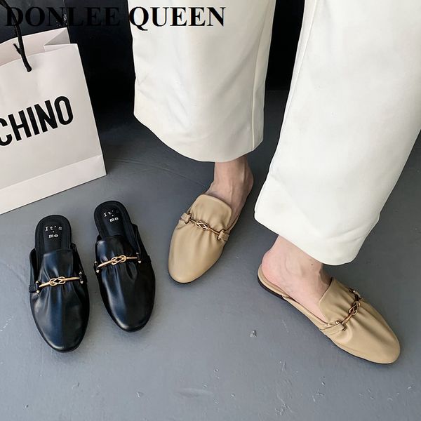 new spring closed toe slippers women slip on flat mule shoes fashion brand slides pleated outdoor slipper female loafers mujer, Black
new spring closed toe slippers women slip on flat mule shoes fashion brand slides pleated outdoor slipper female loafers mujer, Black
