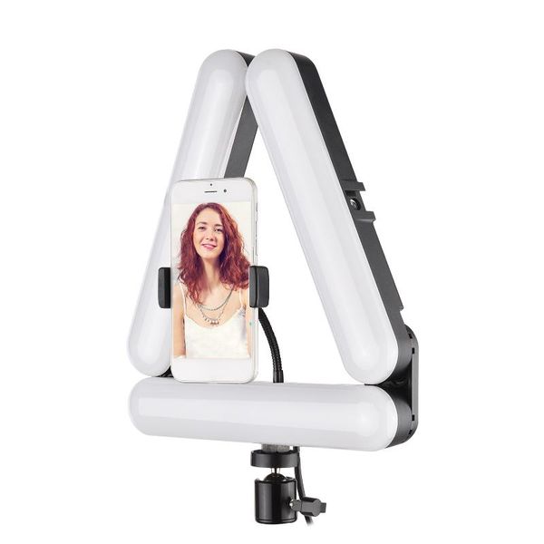 splicing 3-panel led light foldable lamp pgraphy fill light with 3 lighting modes brightness tripod ball head for video lamp
splicing 3-panel led light foldable lamp pgraphy fill light with 3 lighting modes brightness tripod ball head for video lamp