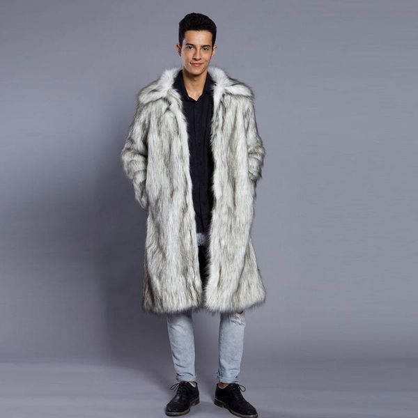 men's sweaters men fur coat winter faux cardigan outwear punk jackets warm long cardigans overcoats streetwear fashion, White;black
men's sweaters men fur coat winter faux cardigan outwear punk jackets warm long cardigans overcoats streetwear fashion, White;black