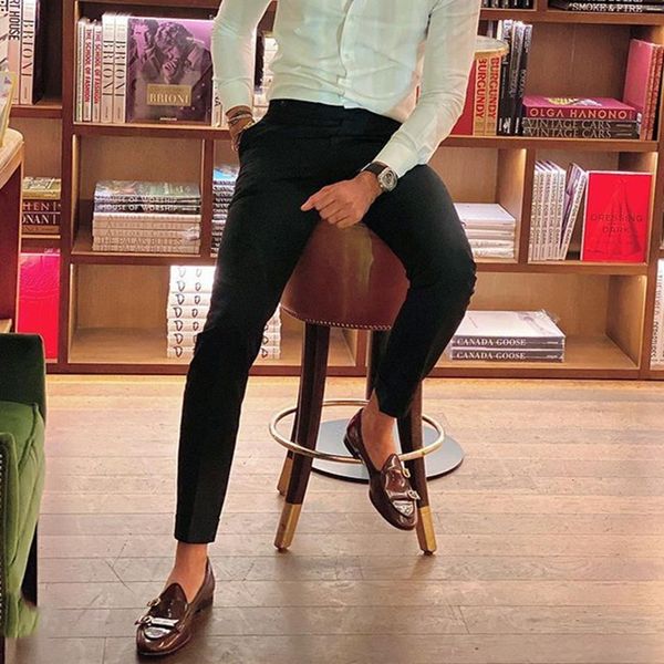 2021 elegant black gentleman of men cut social breeches suits men's classically thin pants party dress mwaq
2021 elegant black gentleman of men cut social breeches suits men's classically thin pants party dress mwaq