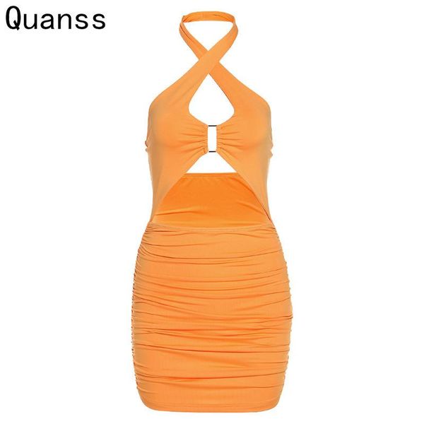 casual dresses quanss summer sleeveless halter cut out dress women 2021 fashion backless streetwear mini club party bodycon vestido, Black;gray
casual dresses quanss summer sleeveless halter cut out dress women 2021 fashion backless streetwear mini club party bodycon vestido, Black;gray