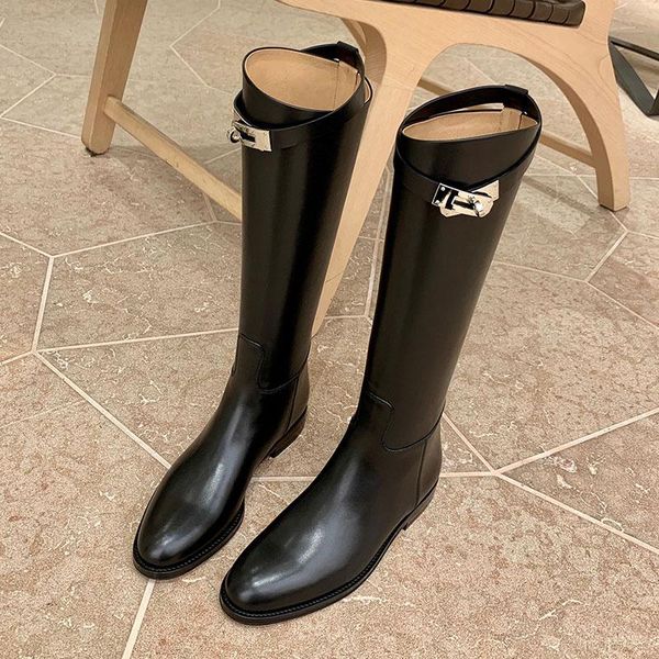 boots brand women buckle knight ladies soft pu leather long boot round toe slip on knee-high shoes 2022, Black
boots brand women buckle knight ladies soft pu leather long boot round toe slip on knee-high shoes 2022, Black