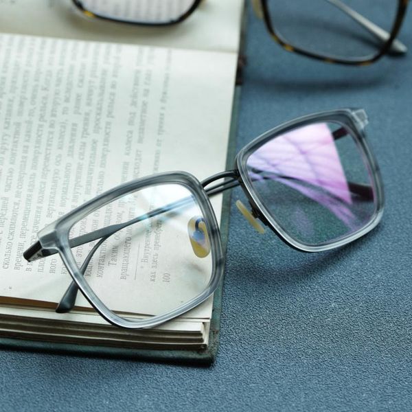 fashion sunglasses frames vintage glasses frame men square titanium acetate optical eyeglasses myopia reading women prescriptio, Black
fashion sunglasses frames vintage glasses frame men square titanium acetate optical eyeglasses myopia reading women prescriptio, Black