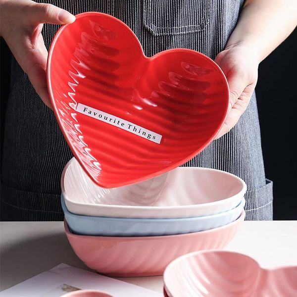 bowls colorful simple style heart bowl ceramic porcelain rice soup salad creative restaurant household
bowls colorful simple style heart bowl ceramic porcelain rice soup salad creative restaurant household