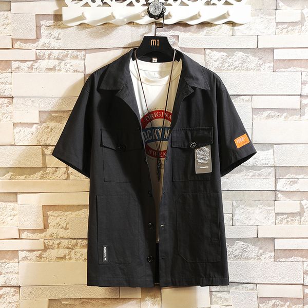 2021 new solid classic 2021black summer men's shirt fashion short sleeve pocket plus oversize m-4xl 5xl 2fap, White;black
2021 new solid classic 2021black summer men's shirt fashion short sleeve pocket plus oversize m-4xl 5xl 2fap, White;black