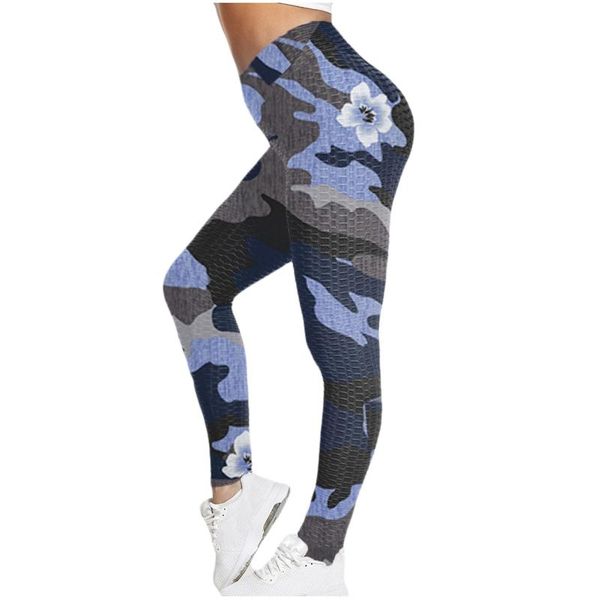women's leggings camouflage bubble print hip lifting exercise fitness running high waist gym pants push up, Black
women's leggings camouflage bubble print hip lifting exercise fitness running high waist gym pants push up, Black