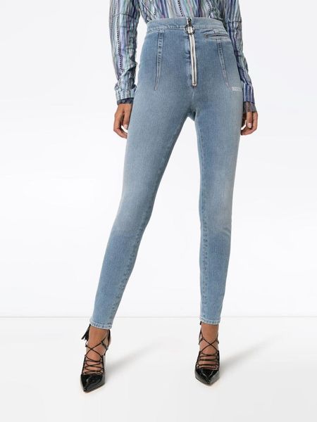 women's jeans designer clothes letter print high waist zipper pencil women, Blue
women's jeans designer clothes letter print high waist zipper pencil women, Blue