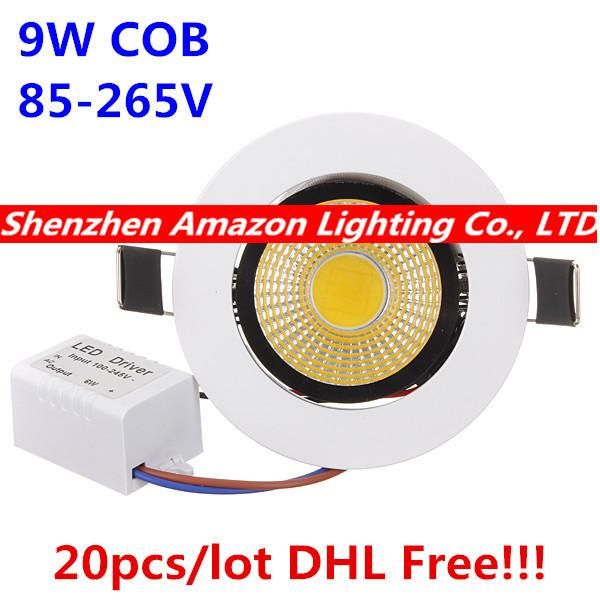 downlights 20pcs recessed led down light 9w cob ceiling downlight warm white/cold white 85-265v indoor dhl
downlights 20pcs recessed led down light 9w cob ceiling downlight warm white/cold white 85-265v indoor dhl