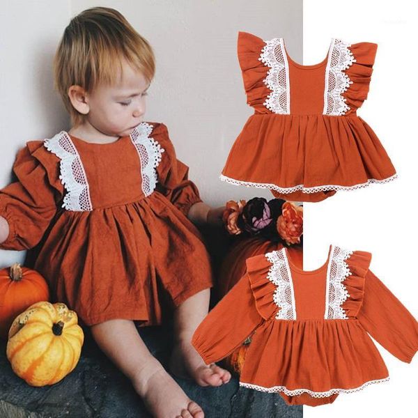 rompers spring autumn lovely baby girls bodysuit dress lace solid ruffles bow belt backless playsuit jumpsuits 0-18 months1, Blue
rompers spring autumn lovely baby girls bodysuit dress lace solid ruffles bow belt backless playsuit jumpsuits 0-18 months1, Blue