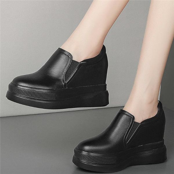 fashion sneakers women genuine leather wedges high heel ankle boots female round toe platform pumps shoes casual oxfords shoes, Black
fashion sneakers women genuine leather wedges high heel ankle boots female round toe platform pumps shoes casual oxfords shoes, Black