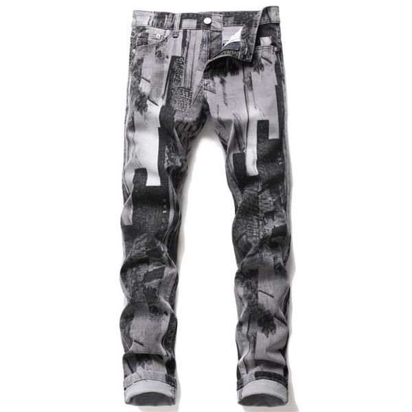 mens fashion abstract art stretch slim straight jeans teenagers digital 3d printed gray black jeans denim pants, Blue
mens fashion abstract art stretch slim straight jeans teenagers digital 3d printed gray black jeans denim pants, Blue