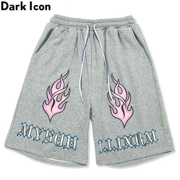 flame shorts men elastic waist terry material men's shorts cotton black grey 210603, White;black
flame shorts men elastic waist terry material men's shorts cotton black grey 210603, White;black