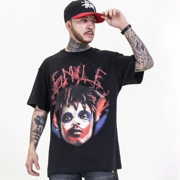 men's t-shirts gtdom lovers summer 2021 cotton casual fashion clown letter print floral short o-neck oversize tees soft, White;black
men's t-shirts gtdom lovers summer 2021 cotton casual fashion clown letter print floral short o-neck oversize tees soft, White;black